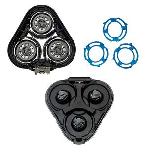 Cabezales de Repuesto Negros para Afeitadora con 5 Cepillos Faciales - Product Image 3