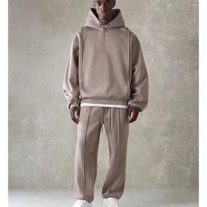 Ensemble de survêtement de qualité supérieure, tissu de qualité supérieure 450 GSM, service OEM, conception ODM, sweat-shirt à capuche et pantalon, dernier design 2025 - Product Image 5