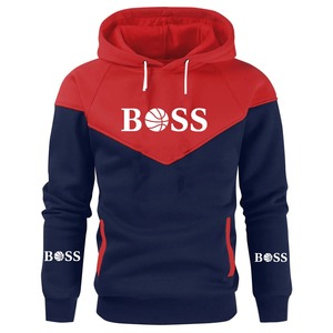 Sudaderas con Capucha Casuales y Ligeras para Hombre, 100% Algodón, Sudadera con Capucha de Invierno, Forro Polar, Diseño Sólido, Impresión Digital - Product Image 3