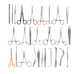 L'hôpital en acier inoxydable à taux d'usine utilise un ensemble médical de 27 pièces d'instruments de chirurgie plastique par debonairii - Product Image 1
