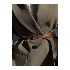 เข็มขัดทองรูปไข่แบบนำเข้า เข็มขัดเสื้อ กางเกง แจ็คเก็ต - TABA - Product Image 5