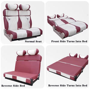 Gran Oferta personalizada Vito RV Business <span class=keywords><strong>Camper</strong></span> Van asiento de sofá de cuero silla plegable cama de cambio de negocios para modificación Interior - Product Image 4