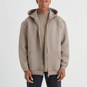 เสื้อมีฮู้ดแบบซิปไม่มีเชือกรูดแบบกำหนดเองไม่มีฮู้ดผ้าฟลีซโอเวอร์ไซส์ไม่มีซิป - Product Image 1