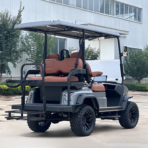 Voiture de golf 2 places avec batterie au lithium |   Alimentation 48V, vitesse de 30 km/h et autonomie de 60 km pour le transport personnel - Product Image 5