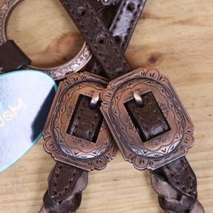 Premium 100% Leather Western Horse Headstall and Breastplate Set Fully Customized Wholesale Equestrian Tack Supplier from India - Product Image 6