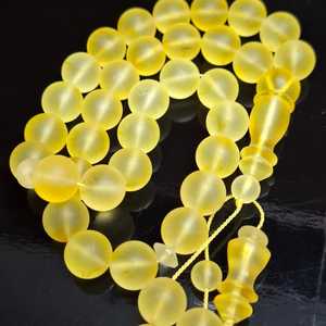 Rosario Musulmán de Resina Turquesa de Alta Calidad con 33 Cuentas, Ecológico, Nuevo, Estilo Indio, Collares de Cuentas - Product Image 5