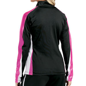 ชุดเสื้อแจ็กเก็ตให้ความอบอุ่นสำหรับทีมเต้นโพลีเอสเตอร์ระเหิดออกแบบได้ตามต้องการผลิตในปากีสถานสำหรับชุดเชียร์ลีดเดอร์ - Product Image 2