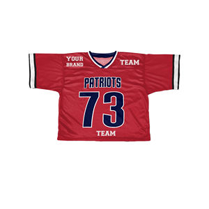 2025 diseño personalizado poliéster camiseta de fútbol americano uniforme sublimación de alta calidad fútbol americano Francia camisetas de fútbol - Product Image 6