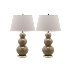 Meilleures offres Lampe de table tendance en fer et métal avec abat-jour de couleur blanche pour la décoration de table utilise une lampe - Product Image 6