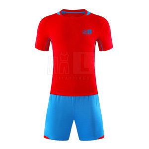 Uniforme de Fútbol Personalizado de Manga Corta, 100% Poliéster Transpirable, Ropa de Equipo de Alta Calidad, Nueva Llegada - Product Image 1