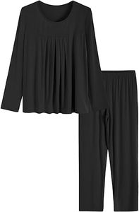 Pijama de algodón de verano para mujer, camisón largo bonito, ropa de dormir, botón plisado, tejido suave, Baju Tidur para mujer - Product Image 2