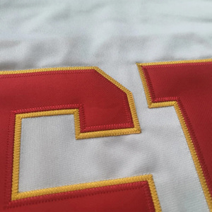 Cómodo 100% poliéster fútbol americano Jersey precio barato secado rápido transpirable fútbol americano Jersey - Product Image 5