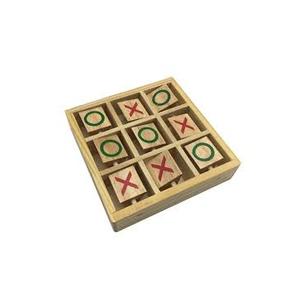 Tic Tac Toe en bois de luxe fait à la main jeu élégant Zero Cross pour les enfants de tous âges pour l'été hiver printemps - Product Image 2