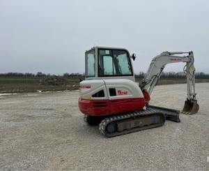 Mini-excavatrice Takeuchi TB240, 4 tonnes, compacte, diesel, sur chenilles |   Équipement de construction hydraulique – Meilleur prix de gros - Product Image 6