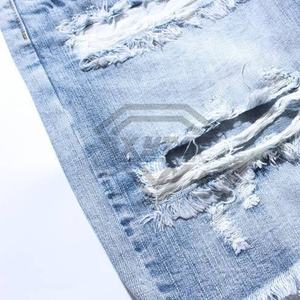 High Quality Factory Custom Distress Wash Baggy Men's Denim <b>Jeans</b> Shorts Breathable Embroidery <b>Work</b> Jorts for Casual Summer - Product Image 4