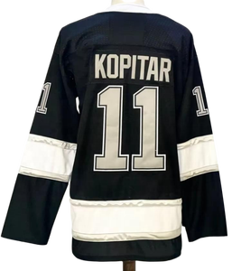 2026 洛杉矶冰球球衣批发 # 99 韦恩·格雷茨基 # 11 Anze Kopitar 男士青少年运动服 - Product Image 4