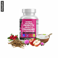 Capsules de probiotiques à la canneberge pour femmes |   500 mg |   2 capsules par jour |   Complément alimentaire tout-en-un pour adultes |   Améliorer l'immunité |