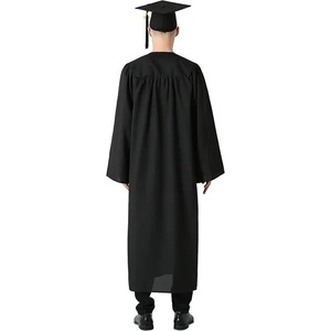 Conjunto de Túnica de Graduación para Estudiantes, Venta al por Mayor, Túnica Académica Ligera de Poliéster para Ceremonias Escolares - Product Image 1