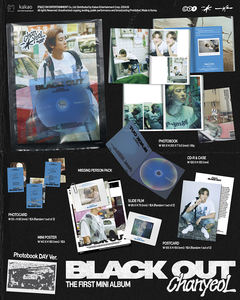 EXO ชานยอล - [ BLACK OUT ] มินิอัลบั้มชุดที่ 1 (เวอร์ชั่นโฟโต้บุ๊ค) อัลบั้มเคป๊อปขายดีที่สุดในเกาหลี - Product Image 5