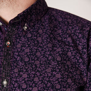 เสื้อเชิ้ตผ้าฝ้ายบาวาเรียคุณภาพสูง แขนยาว สไตล์ลำลอง เหมาะสำหรับงาน Oktoberfest ไซส์ใหญ่พิเศษ-ราคาขายส่ง - Product Image 5