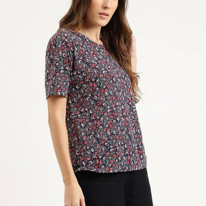 Best Material Women's Slim Fit T-<b>Shirts</b> High Quality Casual Wear Breathable Cotton for Summer Size XL - Product Image 3