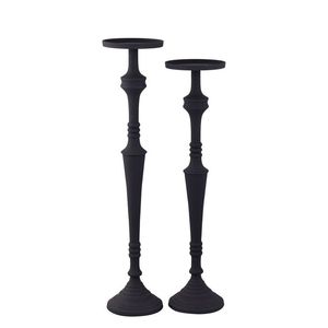 Grand bougeoir avec porte-bol en aluminium recyclé moulé au design torsadé pour la décoration de la maison avec une surface tactile brute - Product Image 6