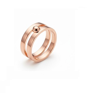 Anneau de serviette plaqué or rose, nouvelles anneaux ronds, anneau de serviette, décoration de table à manger, anneau de serviette en métal pour décoration de mariage - Product Image 3