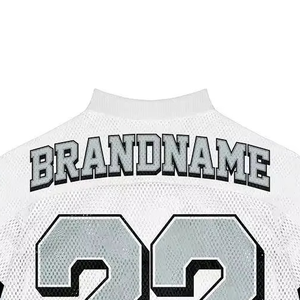 Camiseta Deportiva de Malla Personalizada de Poliéster de Alta Calidad con Logotipo Sublimado, Últimos Diseños de Fútbol Americano para Hombre, Venta al por Mayor - Product Image 6