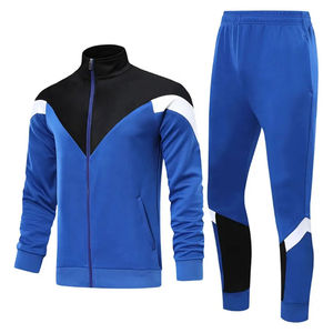 Chándal de entrenamiento de fútbol transpirable personalizado para hombre 2025, ropa de fútbol de secado rápido para correr, chándal de equipo de talla grande para Unisex - Product Image 4