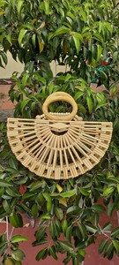 กระเป๋าไม้ไผ่ทำด้วยมือสไตล์ฤดูร้อนกระเป๋าเนื้อไม้ไผ่สไตล์สำหรับร้านค้าปลีกส่งออกและชุดชายฝั่ง - Product Image 5