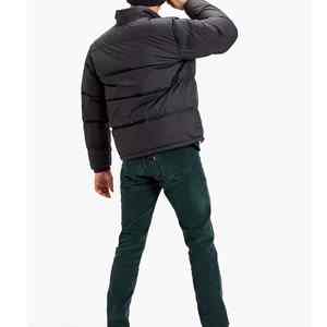 เสื้อแจ็คเก็ตพัฟเฟอร์ผู้ชายแบบมันเงาสำหรับฤดูหนาว  บุหนา อุ่นสบาย สไตล์สตรีทแวร์  ขายส่ง - Product Image 2