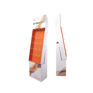 Excelente soporte de exhibición de gancho de cartón colgante sostenible productos electrónicos estantes de exhibición de papel - Product Image 1