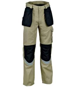 Pantalon de travail de haute qualité pour hommes Pantalon décontracté tactique anti-éclaboussures quatre saisons brodé plat OEM Service disponible - Product Image 3