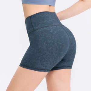 ชุดออกกำลังกายสำหรับผู้หญิงกางเกงขาสั้นเล่นโยคะกางเกงเลกกิ้งเอวสูงสำหรับใส่ไปยิมเสื้อผ้าสำหรับใส่ปั่นจักรยานกางเกงปั่นจักรยาน - Product Image 4