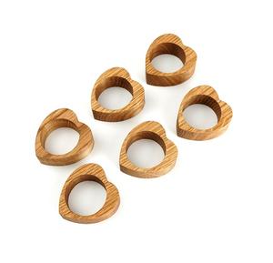 Servilletero redondo de madera, servilletero de madera personalizado, producto antiguo de vajilla hecho en La India - Product Image 1