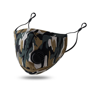 Máscara de algodón para adultos, ajustable, transpirable, con filtros, lavable, reutilizable, ecológica, a prueba de polvo, para Halloween - Product Image 3