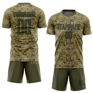 Tùy chỉnh thực hiện rắn in bóng đá bộ đồng phục thoáng khí thể thao ngoài trời áo quần short đôi Bộ 100% Polyester - Product Image 6