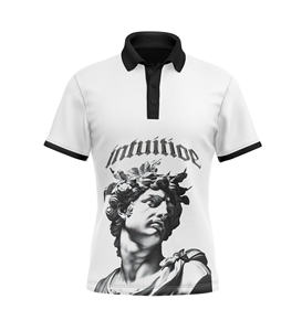 Camiseta Polo de Moda para Hombre, Estampado Gráfico Personalizado, Camiseta Polo de Manga Corta al por Mayor, Tejido Transpirable, Fabricante para Ropa Urbana - Product Image 4