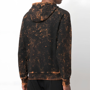 Meilleur design personnalisé pulls à capuche délavés à l'acide de haute qualité pour hommes, impression décontractée, couleurs unies en stock - Product Image 4