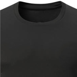 Ensemble de t-shirt et short de sport noir, tenue estivale sportive, t-shirt et short noirs basiques, look simple et tendance - Product Image 4