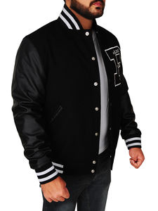 Chaquetas Varsity de Invierno al por Mayor para Hombre, Chaqueta Universitaria Informal Personalizada, Transpirable de Alta Calidad - Product Image 3