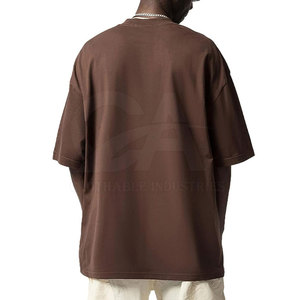 T-shirt en coton délavé pour homme, style streetwear oversize, coupe ample, nouveau style - Product Image 2