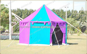 Tente de camping isolée pour l'extérieur – Tente en toile durable 4 saisons pour les familles - Product Image 5