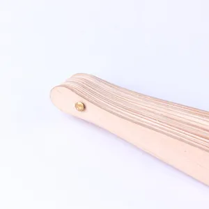 Éventail personnalisé en polycoton pour articles promotionnels de fête - Product Image 2