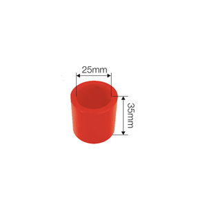 Bouchon en caoutchouc rouge - Product Image 4