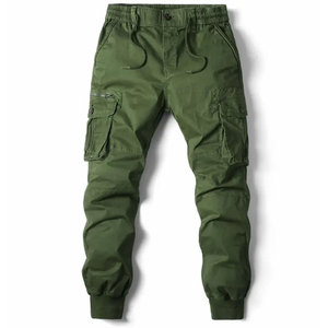 Pantalons cargo en gros pour hommes, pantalons et pantalons de travail pour hommes avec poches latérales, pantalons cargo tendance avec votre propre logo - Product Image 1