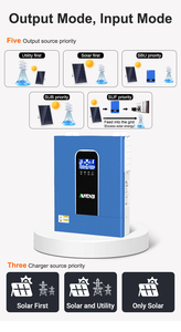 อินเวอร์เตอร์10KW ไฮบริด Anji อินเวอร์เตอร์แบบขนานของสหภาพยุโรป11KW 51.2V อันจี้33kw - Product Image 6