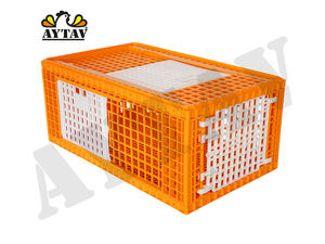 Jaula de Transporte Lateral para Pollos, Pavos y Pollitos, de Plástico AYTAV, Equipo de Manejo de Aves Vivas para Granjas Avícolas - Product Image 3