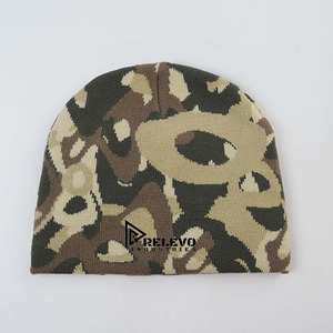 หมวกบีนนี่ปักโลโก้ตามสั่ง หมวกไหมพรมอุ่นสำหรับฤดูหนาว หมวกทรงสกัลแคปยืดหยุ่นนุ่มสบายสำหรับทุกเพศ เหมาะสำหรับใส่ลำลองและกิจกรรมกลางแจ้ง รับผลิตแบบ OEM - Product Image 5