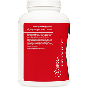 Cápsulas de Aceite de Coco Virgen al Por Mayor, Cápsulas de Gel Suave para la Salud de la Piel y el Cabello, Aceite de Coco para el Control de Peso - Product Image 6